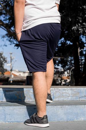 Imagem de KIT 2 Bermudas Plus Size Lisa Dry Fit  Cintura com Elástico 109