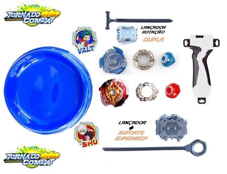 Beyblade Barato Arena Blay Blade Pião Lançador