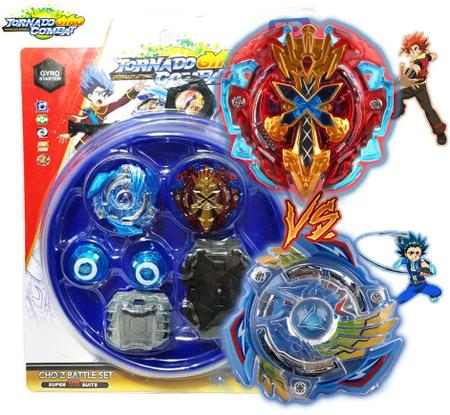 Beyblade Burst Valtryek Bey Blade Led Pegasus 2 Lançador Beyblad - Tornado  Gyro e Lianfa Toys - Pião de Batalha e Acessórios - Magazine Luiza