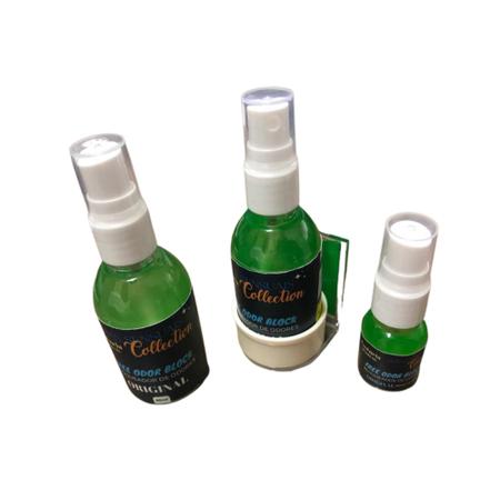Imagem de Kit 2 Bloqueador Odores Free Odor Block Eliminador Odores + Suporte + Pocket