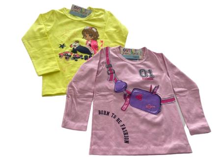 Blusa infantil hotsell meia estação feminina