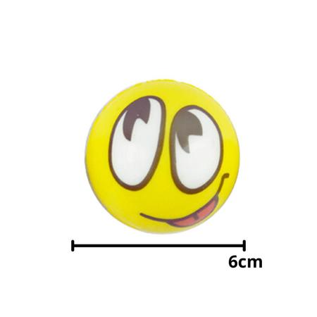 Imagem de Kit 2 Bolinhas Bola Macia Emoji Emoticons Anti-stress