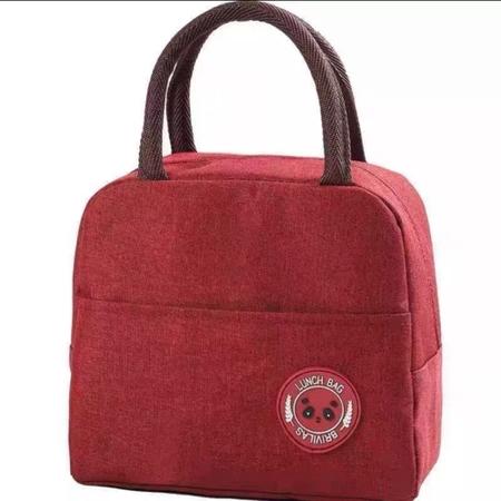 Kit 2 bolsas nécessaire lancheira térmica portátil prática - Filó Modas Imagem de Kit 2 bolsas nécessaire lancheira térmica portátil prática