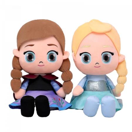 2 Bonecas Da Frozen Ana E Elsa 30cm Musicais