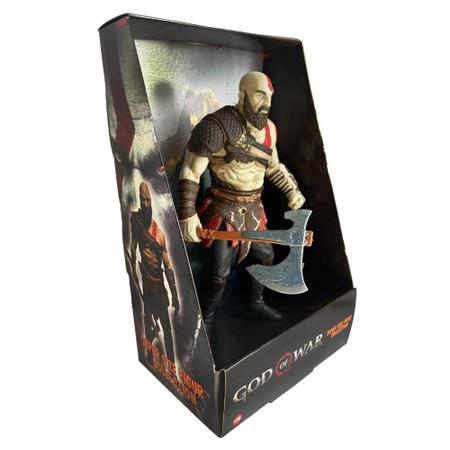 Kit 2 Bonecos Kratos God of War 3 e Ragnarok Action Figure - Super