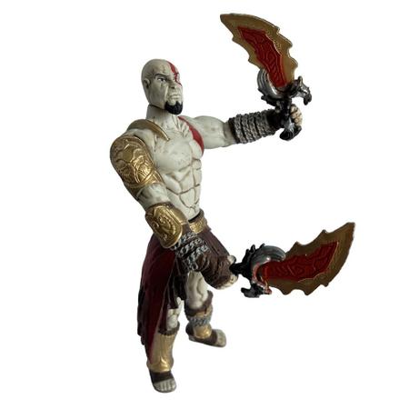 Kit 2 Bonecos Kratos God of War 3 e Ragnarok Action Figure - Super