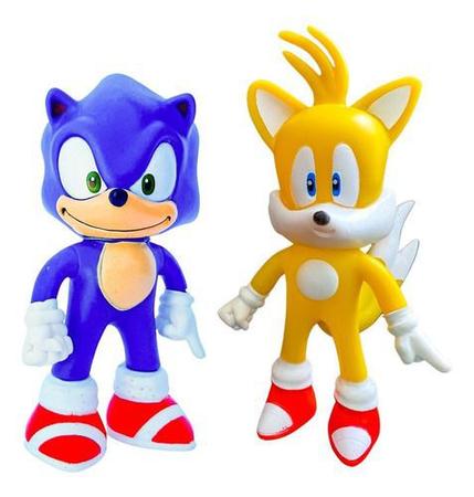 Kit 6 Bonecos - Sonic e sua turma