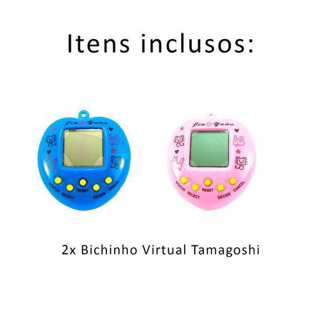 Bichinho Virtual Eletronico Tamagoch 168 Animais Modelo Novo