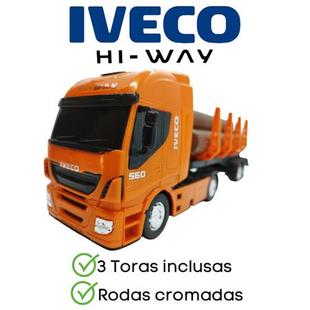 Mini Caminhão Expresso De Gás Carrinho De Brinquedo Iveco