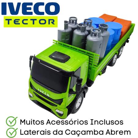 Mini Caminhão Expresso De Gás Carrinho De Brinquedo Iveco