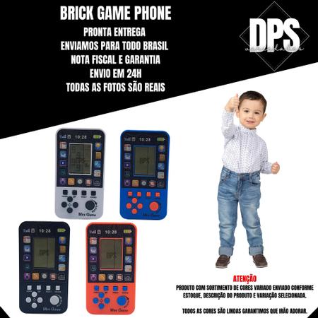 Super Mini-Game Retrô Portátil - Brick Game - Minigame - Magazine Luiza