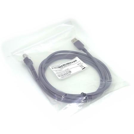 Imagem de Kit 2 Cabo Usb Leitor Symbol Motorola Zebra Ls2208 / Ls7708 / DS