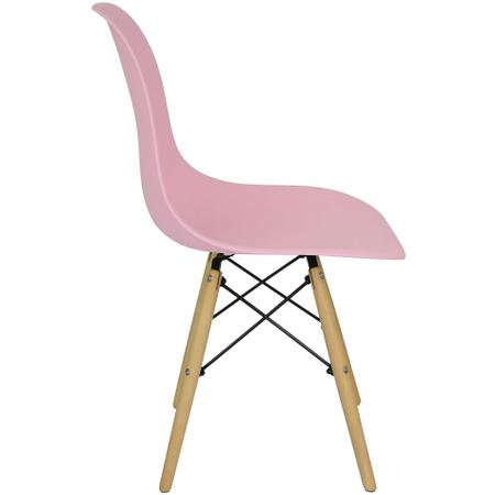 Imagem de Kit 2 Cadeiras Charles Eames Eiffel Wood Design - Rosa