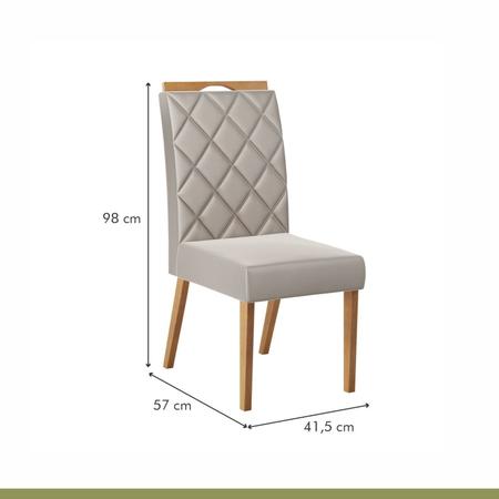 Imagem de Kit 2 Cadeiras de Jantar Wood Viena