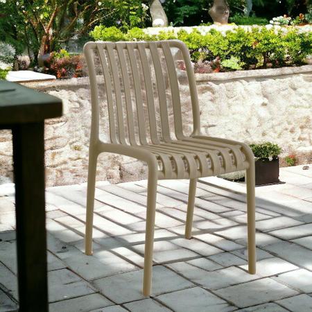 Imagem de Kit 2 Cadeiras Monoblocos Área Externa Ipanema com Proteção UV Fendi G56 - Gran Belo