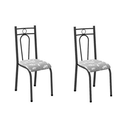 Imagem de Kit 2 Cadeiras Para Cozinha Mesa de Jantar Tubular Iguatemi