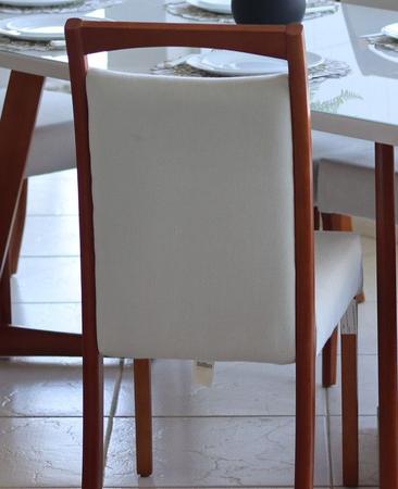 Imagem de Kit 2 Cadeiras para Mesa de Jantar de Madeira Maciça - Lívia - Espresso Móveis