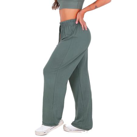 CALÇA FEMININA YOGA PELUCIADA COMFY Click Mais Bonita CALÇAS