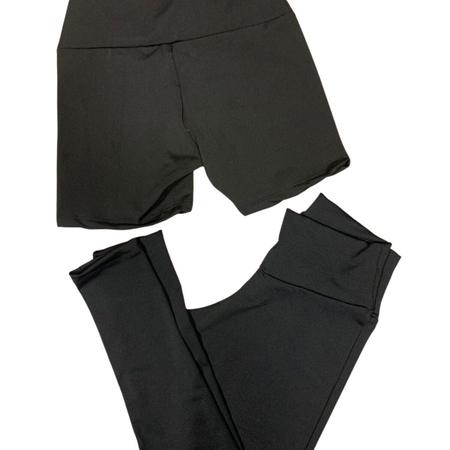 Kit 2 Calça Legging Básica Plus Size + Bermuda (Shorts) Básica Plus Size  Suplex - Ddoor Fashion - Outros Moda e Acessórios - Magazine Luiza