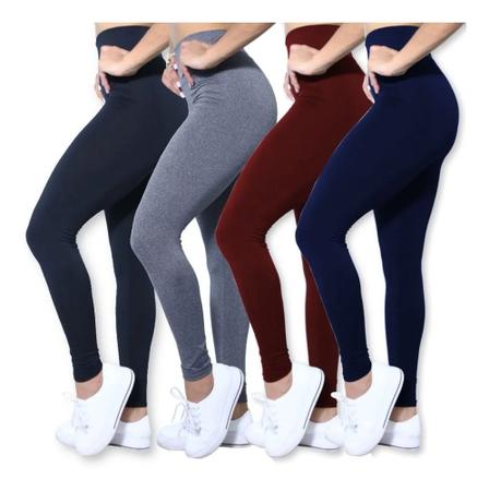 Calça Legging Cós Cintura Tecido Emana Cor Da Pele Pp em Promoção | Ofertas  na Americanas
