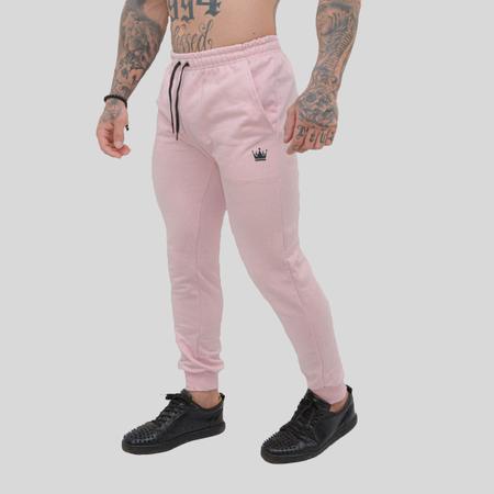 Calça moletom masculina sales justa