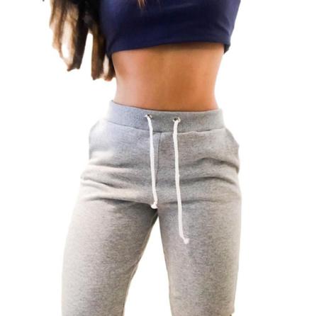 Calça de hotsell moletom slim feminina