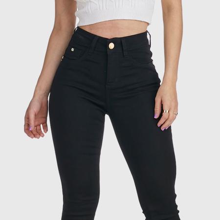 Calça Jeans Skinny Preta Clássica