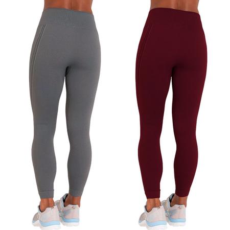 Calça Legging Lupo Basic Original Feminina Sport Fitness Academia Leguin  Legues Cintura Alta