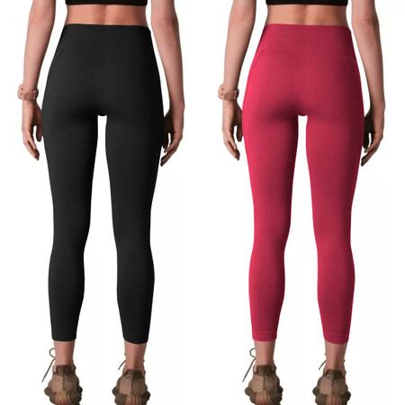 Kit 2 Calças Legging Lupo Sport Original Feminina Academia Leguin