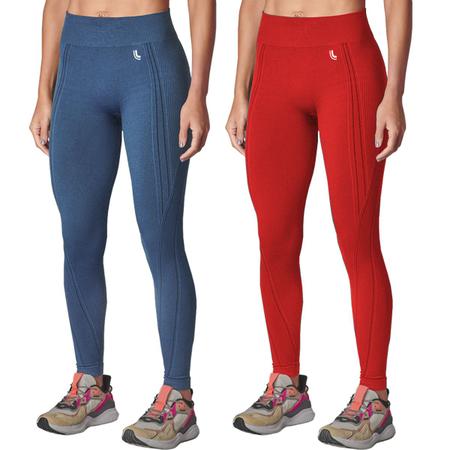 Imagem de Kit 2 Calças Legging Lupo Sport Original Feminina Academia Leguin Legues Fitness Levanta Empina Bumbum