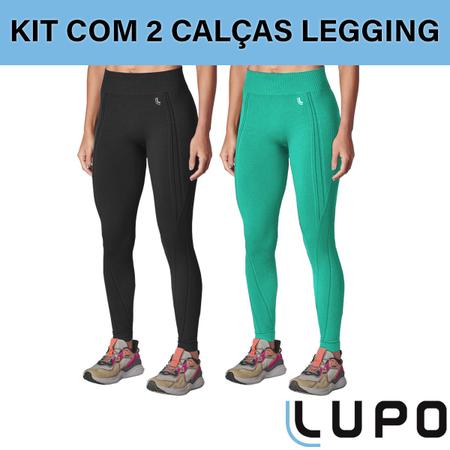 Kit 2 Calças Legging Lupo Sport Original Feminina Academia Leguin Legues  Fitness Levanta Empina Bumbum - Calça Legging - Magazine Luiza