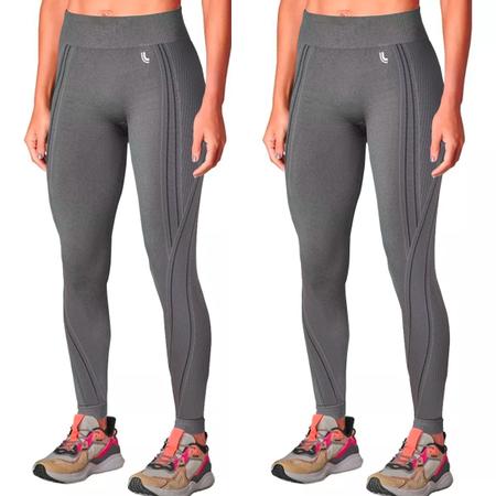 Kit 2 Calças Legging Lupo Sport Original Feminina Academia Leguin