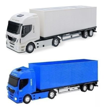 Brinquedos para Crianças / Carreta Bau Iveco 