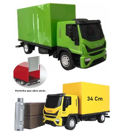 Brinquedo infantil divertido caminhão iveco tector delivery - USUAL PLASTIC  - Caminhões, Motos e Ônibus de Brinquedo - Magazine Luiza