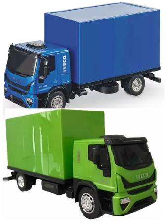 Caminhao Infantil Iveco Tector Bau Usual Brinquedos - Papellotti