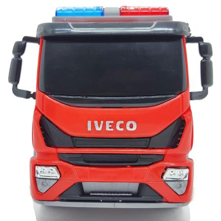 Brinquedos para Crianças / Primeira Viajem Caminhão Iveco Coletor de Lixo 