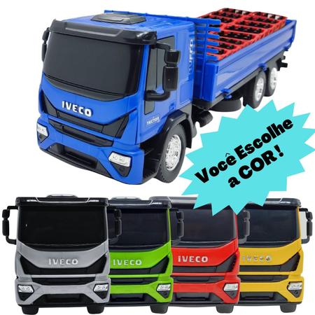 Caminhão Iveco Tector - Coletor - Azul