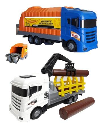 Caminhão de Brinquedo Trans Tora Truck Cargas - Caminhão Carrega Tora de  Madeira - Meninos - Orange - Orange Toys - Caminhões, Motos e Ônibus de  Brinquedo - Magazine Luiza