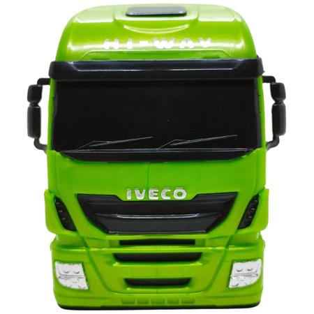 Kit 2 Caminhões Miniatura De Brinquedo Iveco Baú Carreta + Caminhão  Plataforma C/ Pá Carregadeira - USUAL - Caminhões, Motos e Ônibus de  Brinquedo - Magazine Luiza