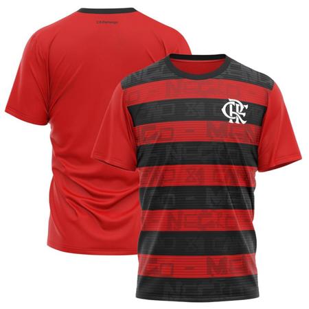 Camisa Flamengo Rubro-Negro Masculino Torcedor Gola Careca