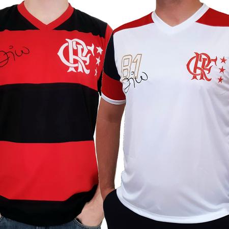 Camisa Retrô Flamengo Zico