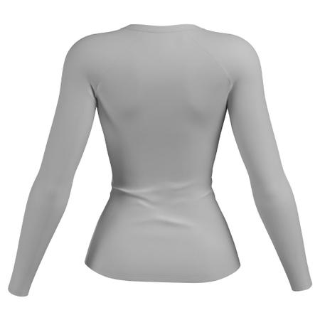 Kit 2 Camisetas Feminina Proteção Solar UV Camisa Térmica Manga Longa Praia Bike Treino Esporte Academia - Rony Versatil Imagem de Kit 2 Camisetas Feminina Proteção Solar UV Camisa Térmica Manga Longa Praia Bike Treino Esporte Academia