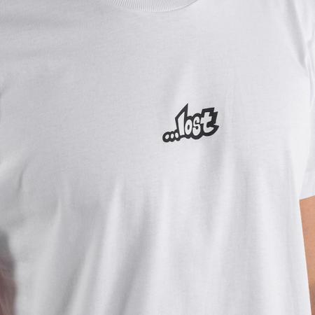 Imagem de Kit 2 Camisetas Lost Branding SM24 Masculina Branco/Preto