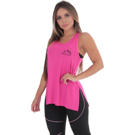 Kit 2 Camisetas Regatas Femininas Academia Fitness Rocca - Rocca