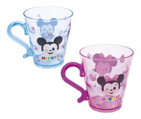 Imagem de Kit 2 Canecas De Acrílico Mickey & Minnie 300ml - Disney