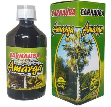 Imagem de Kit 2 Carnaúba Amarga Flora Da Amazônia 500Ml