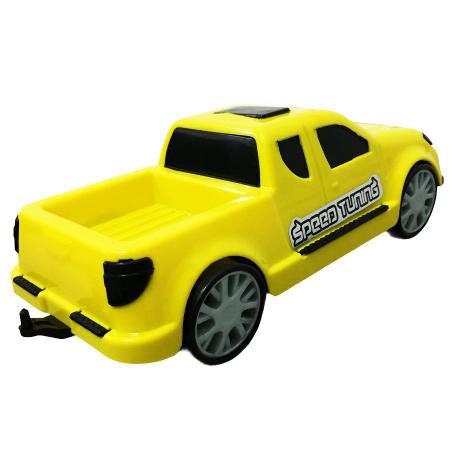 Carros de Brinquedo Carrinho Policia e Speed Tuning Amarelo