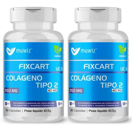 Colágeno Tipo II + Magnésio + Vitamina D 30 Cápsulas