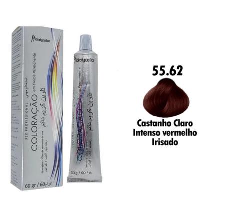 Imagem de Kit 2 Coloração Cabelos Vermelhos 60g + Ox Juca