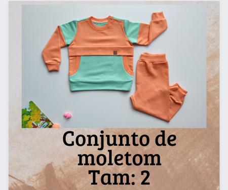 Conjunto de moleton cheap infantil no brás
